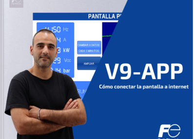 V9-APP: Cómo conectar la pantalla a internet