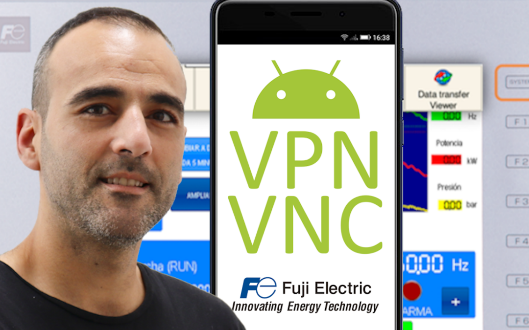 V9-APP Configuración VPN en sistema ANDROID y acceso remoto VNC