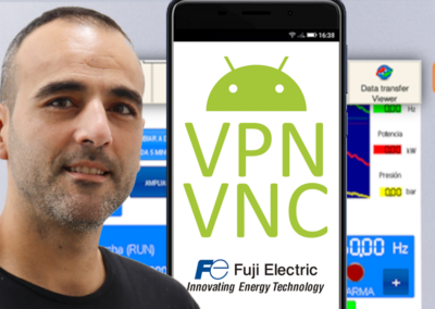 V9-APP Configuración VPN en sistema ANDROID y acceso remoto VNC