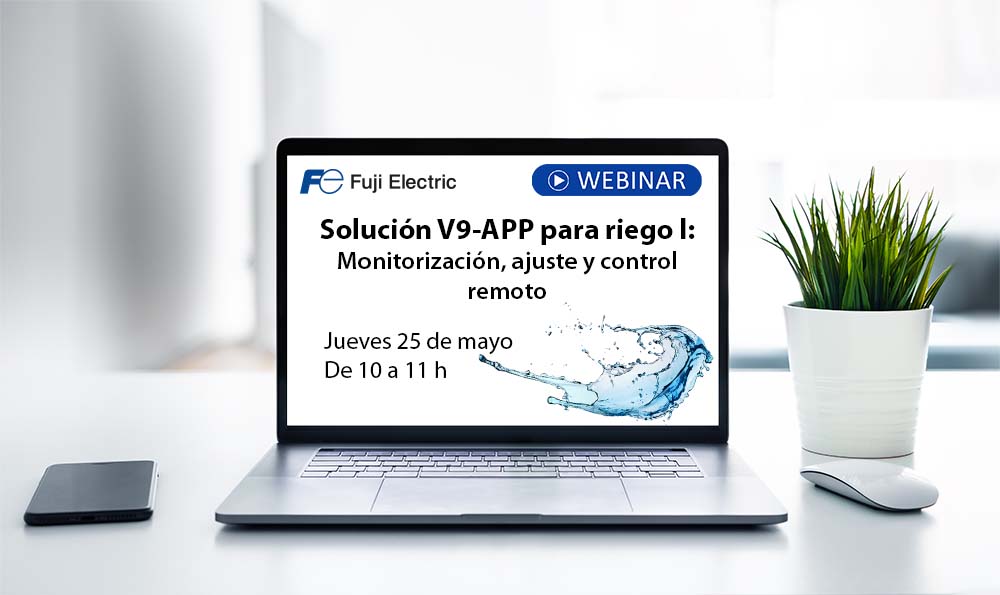 Solución V9-APP para riego l. Monitorización, ajuste y control remoto.